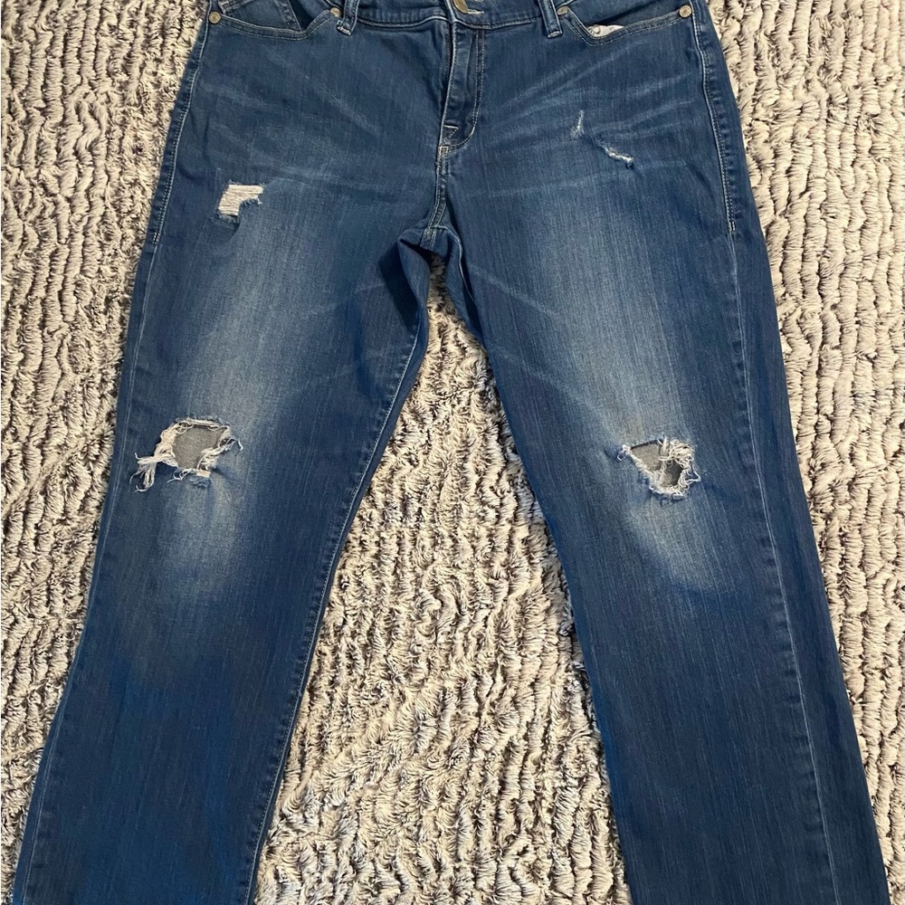 Rock & Republic Dark and Light Blue Denim